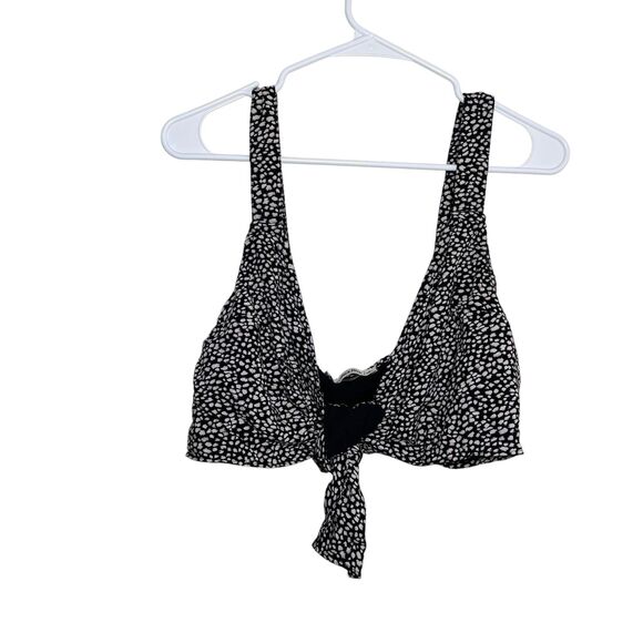 Abercrombie & Fitch Top Women's Large Tie Adjustable Tank Top Printed - Picture 1 of 10